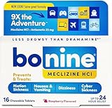 Non-Drowsy Bonine for Motion Sickness Relief Tablets