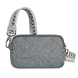 Travelon Anti-Theft Boho Phone Sling, Gray Heather