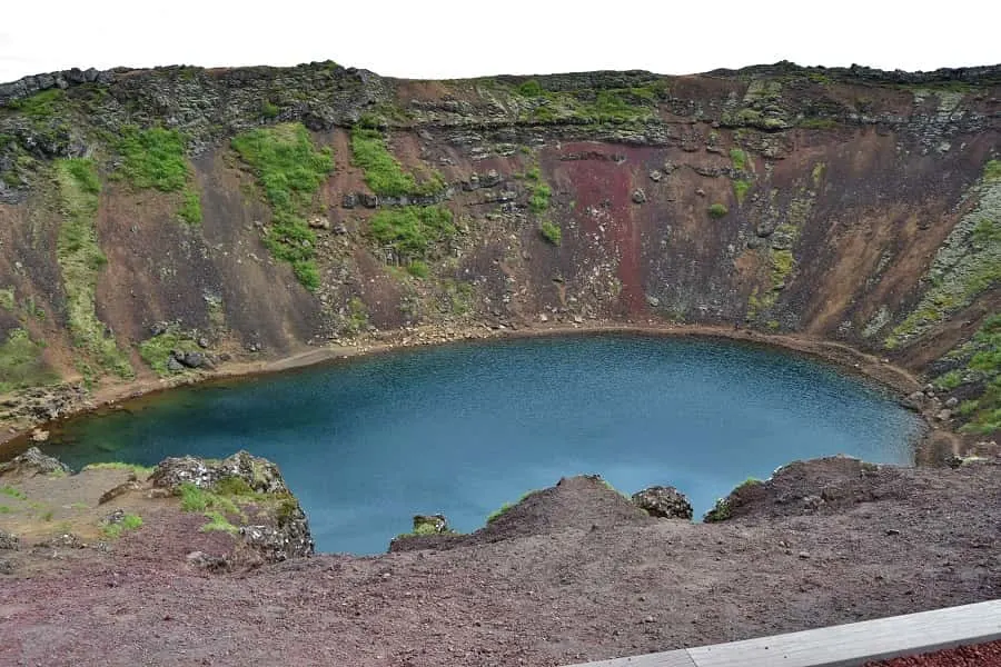 Crater Kerið in Iceland