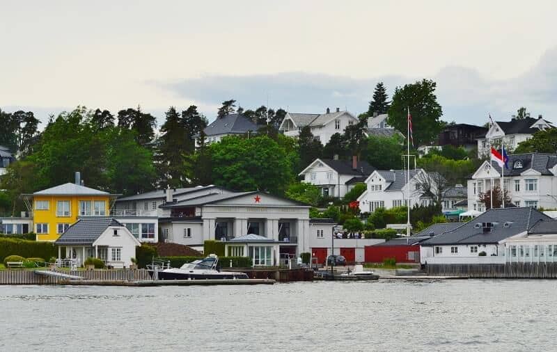 Fjords in Oslo Norway