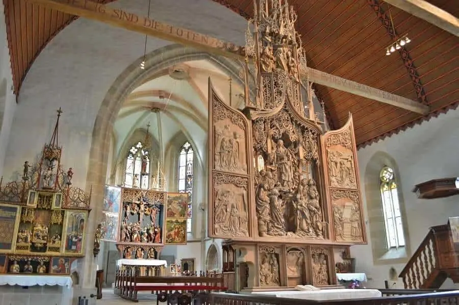 Herrgottskirche Alters at Creglingen