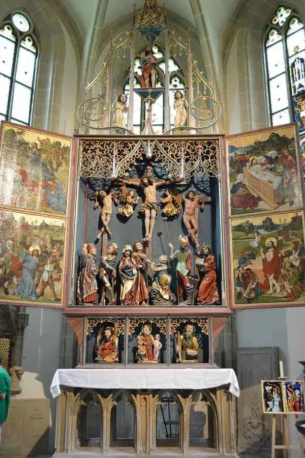 altarpiece in Heerrogottskirche