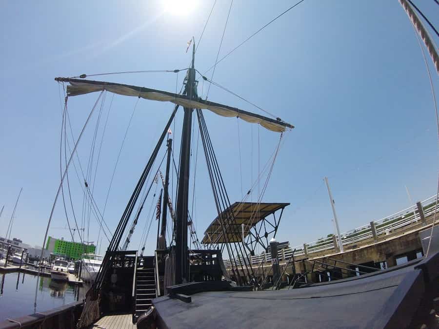 Replica of Columbus SHip