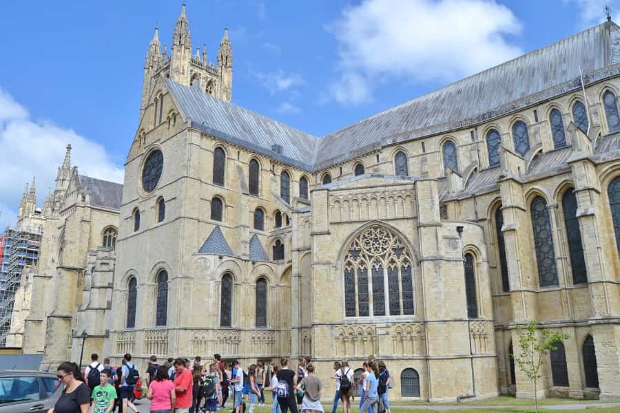 Canterbury Cathedral in England