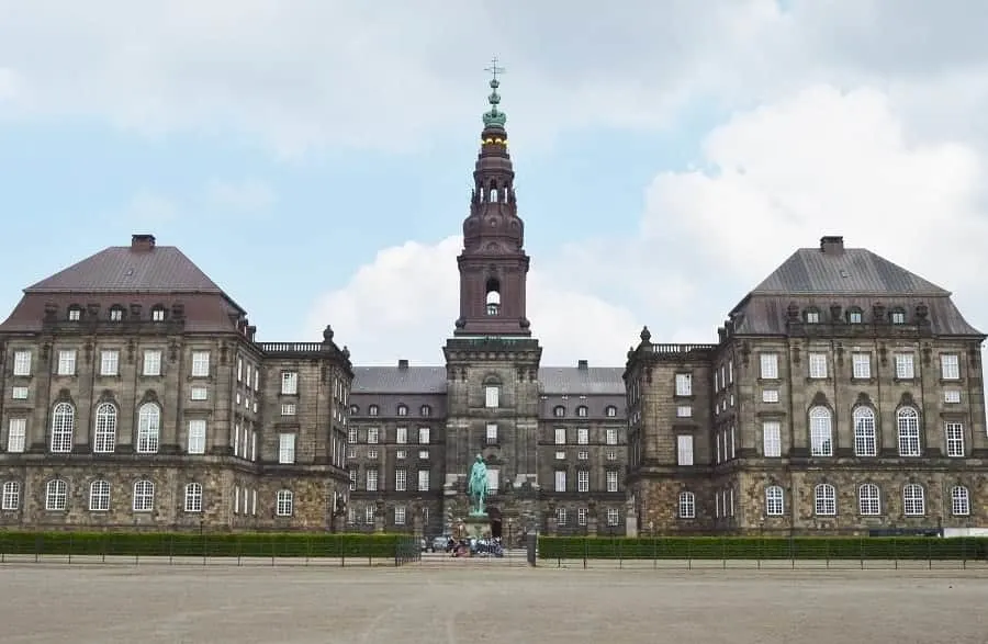 Christiansborg Palace in Copenhagen