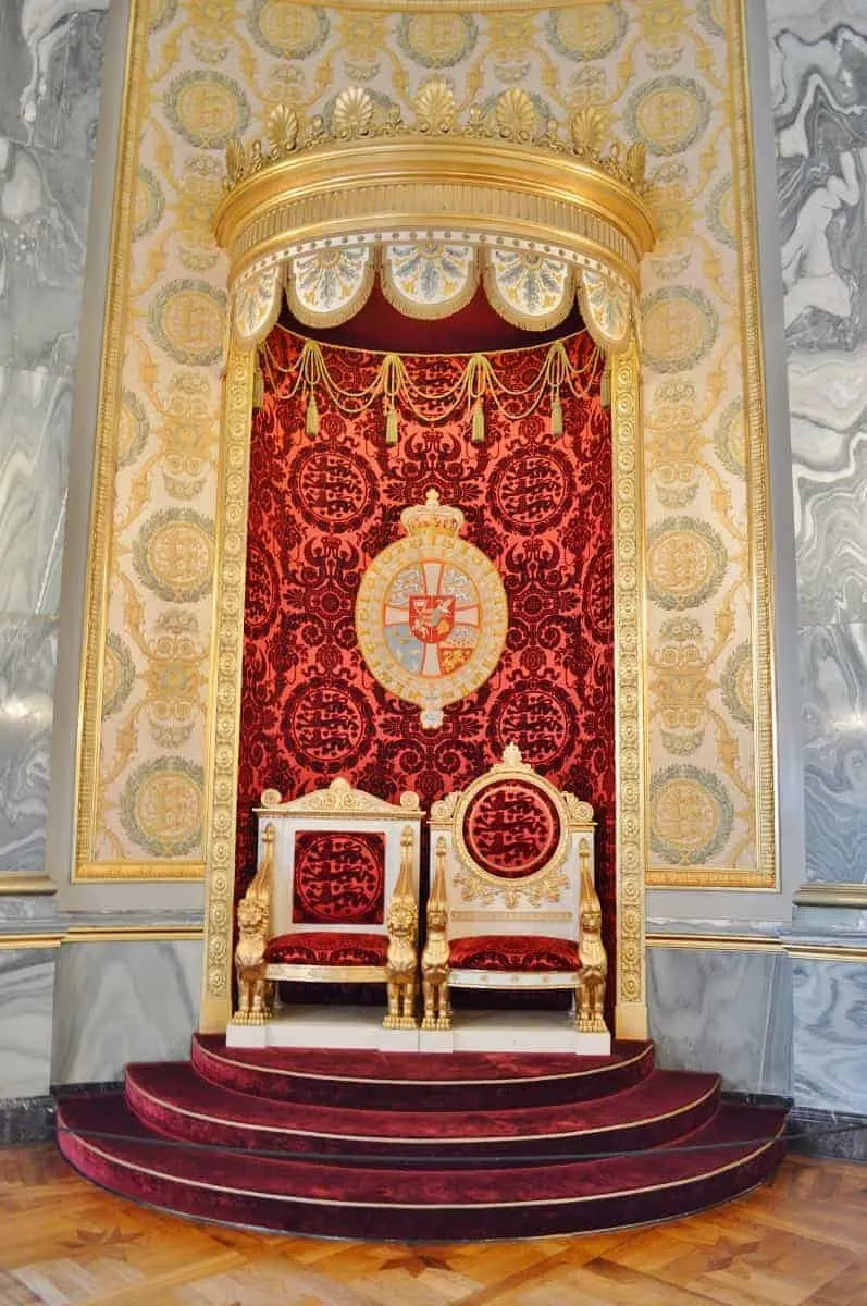 Christiansborg Palace Throne Room