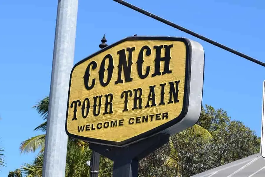 Conch Train Tour in Key West