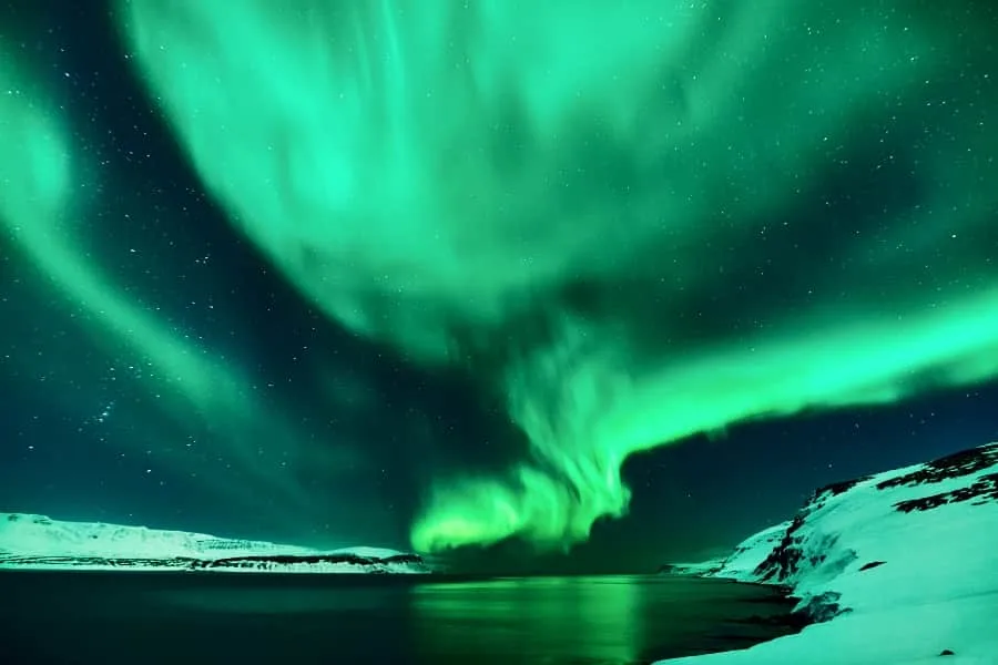 Best time to see Iceland Northern Lights