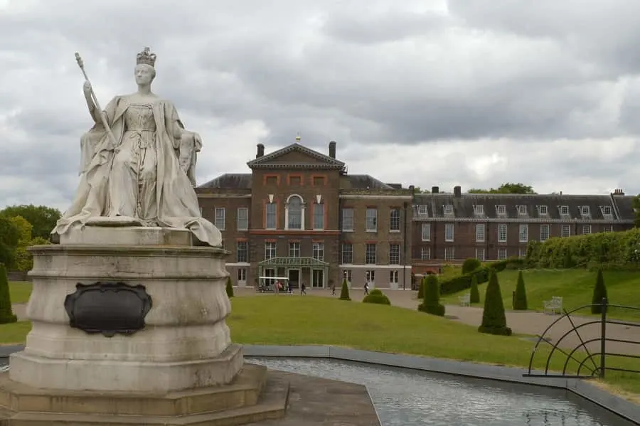 Kensington Palace in West London