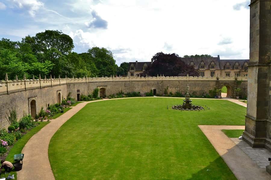 Bolsover Castle Courtyard