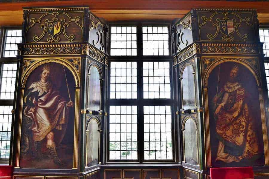 Interior of Bolsover Castle