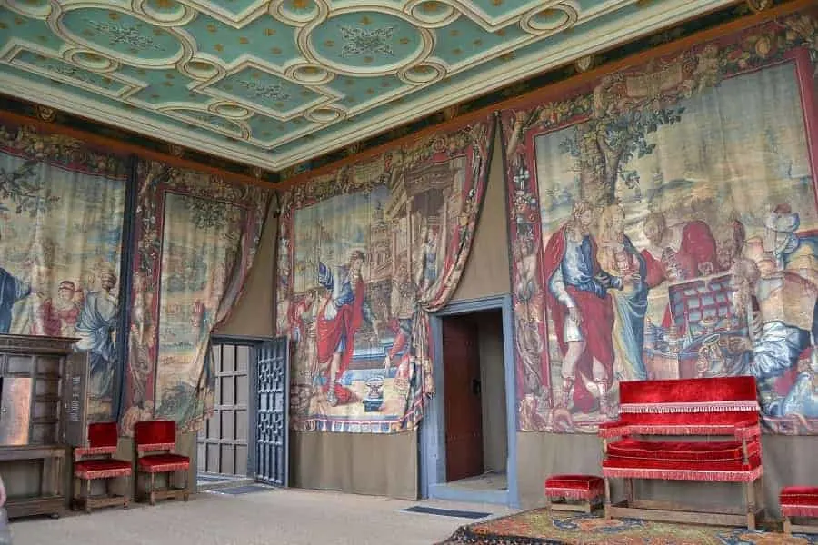 Throne Room at Bolsover Castle