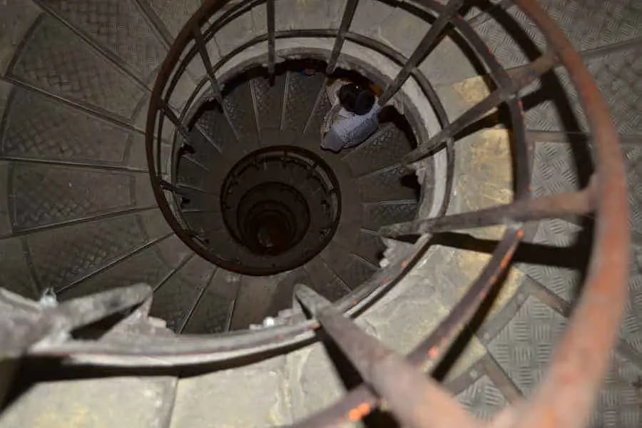 Arc de Triomphe Spiral Staircase