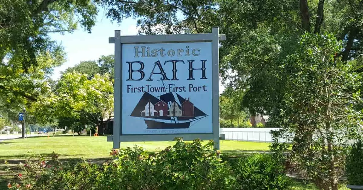 Historic Tour of Bath, North Carolina