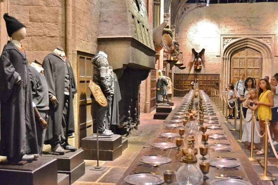 The Great Hall from Harry Potter Films