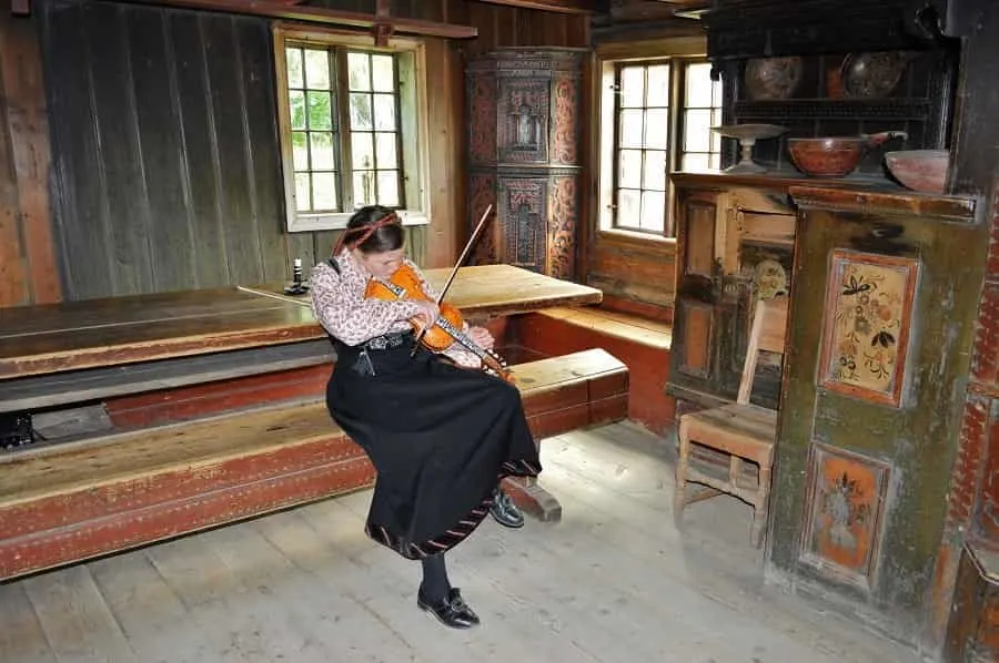 Interior of the Norde YI Farmhouse