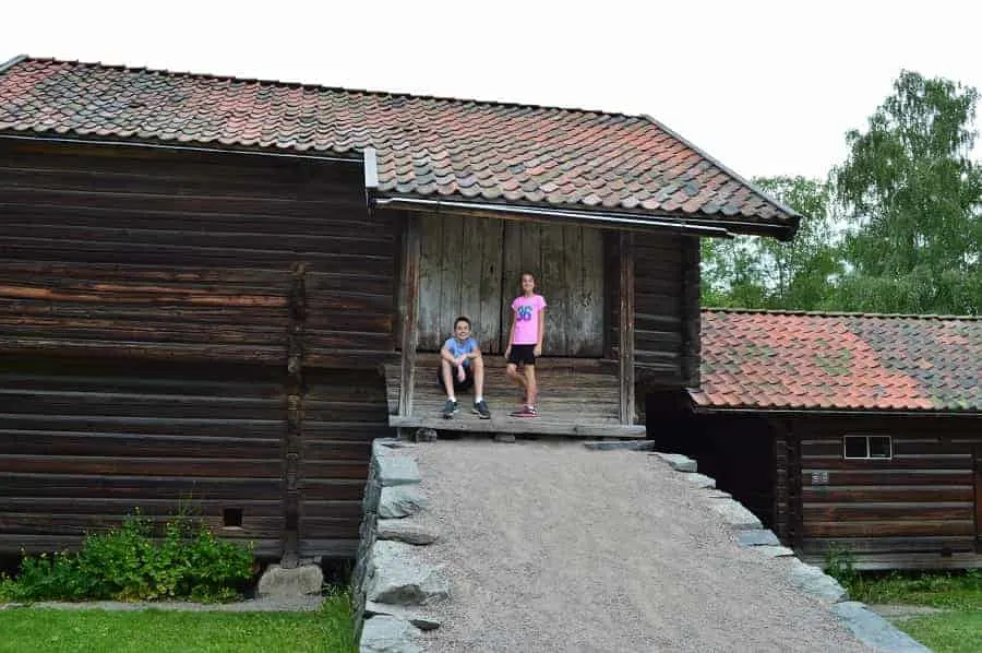 Norwegian Barn in Norway Folk Museum