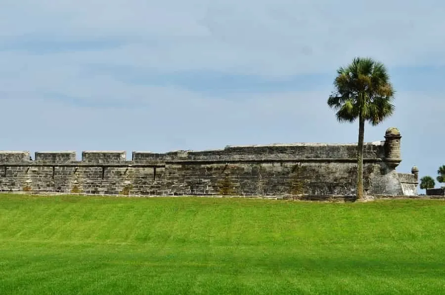 Castillo de San Marcos in St Augustine Florida
