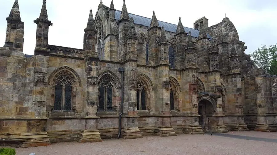 Trip to Rosslyn Chapel in Scotland