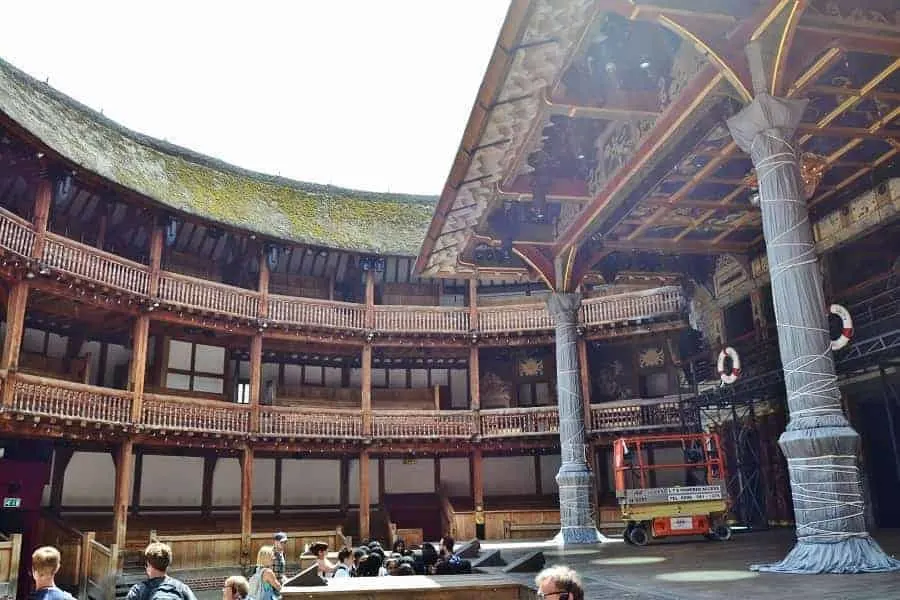 Globe Theater interior