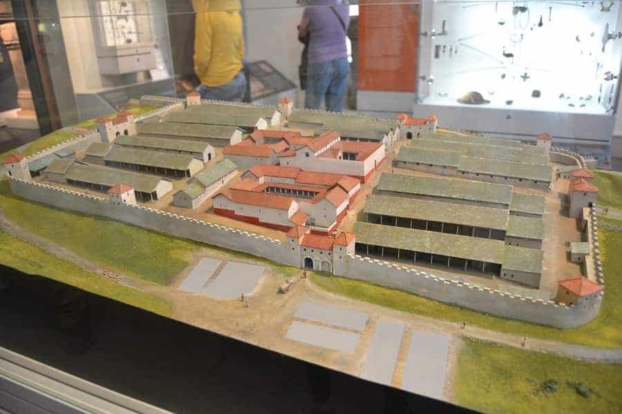 Housestead Fort Model at Museum