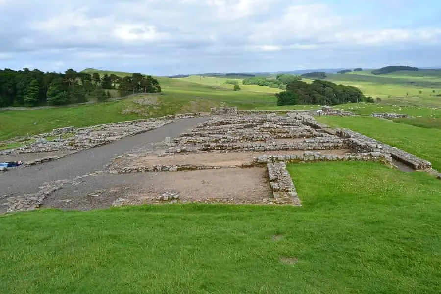 Views from Housestead Roman Fort