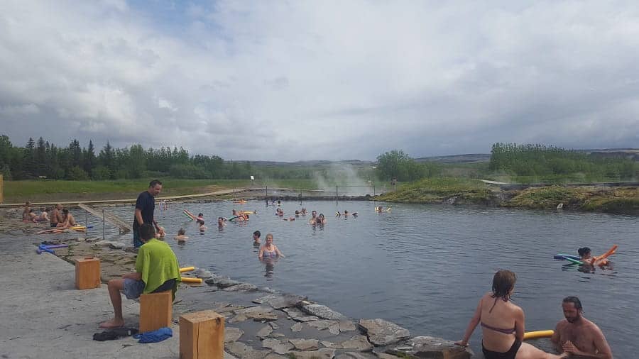 Secret Lagoon in Iceland