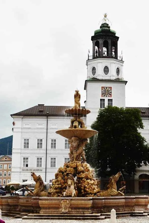 Fountain in Salzburg