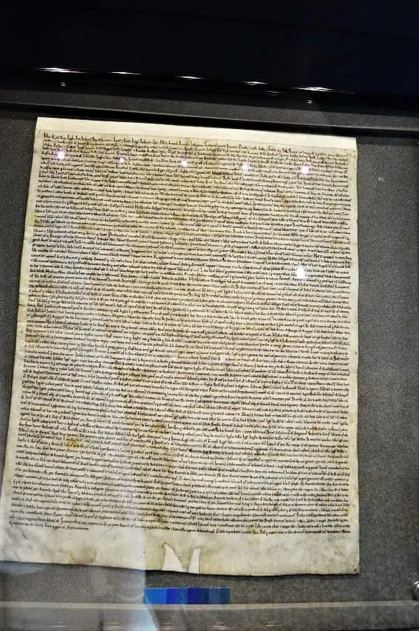 Magna Carta in Salisbury