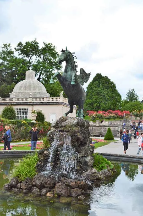 Pegasus Fountain Mirabell Gardens
