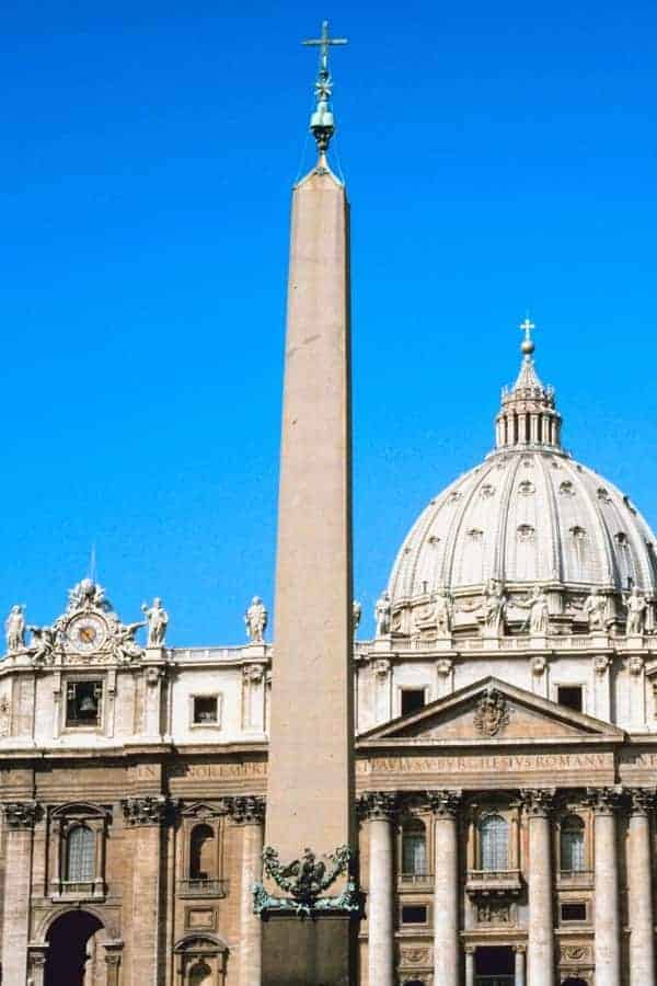 Egyptian Obelisk in St. Peter's Square