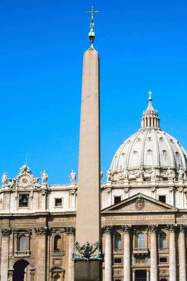 Egyptian Obelisk in St. Peter's Square