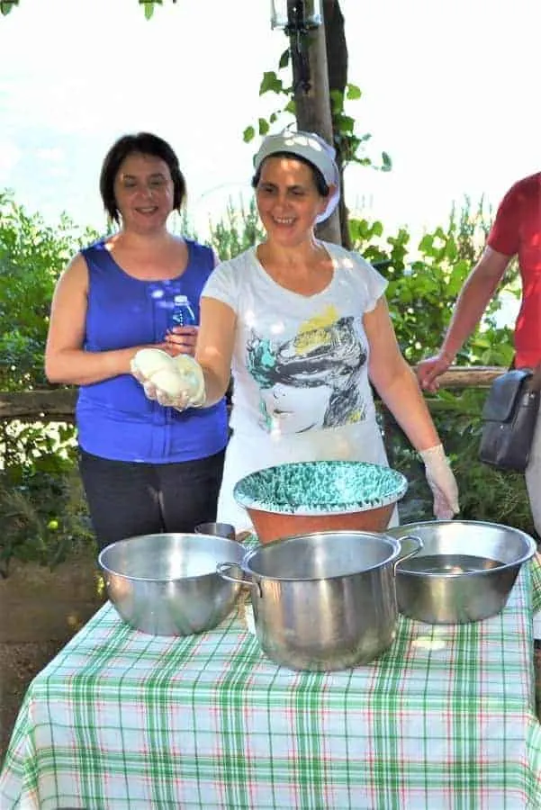 Fresh Mozzarella in Sorrento