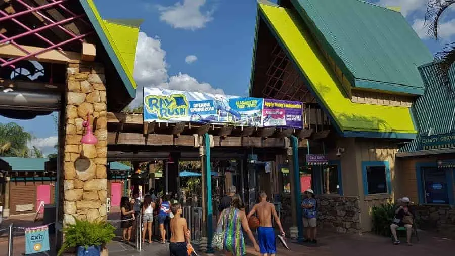 Aquatica Orlando Entrance