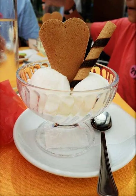 Lemon Gelato in Sorrento