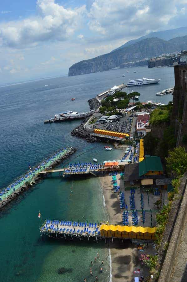 Sunbathing Platform in Sorrento