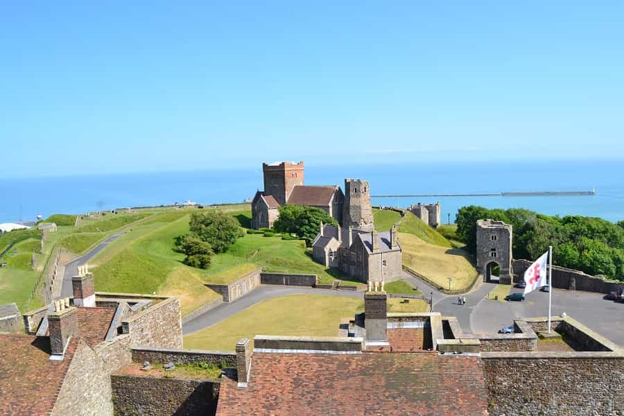 View from Dover Castle