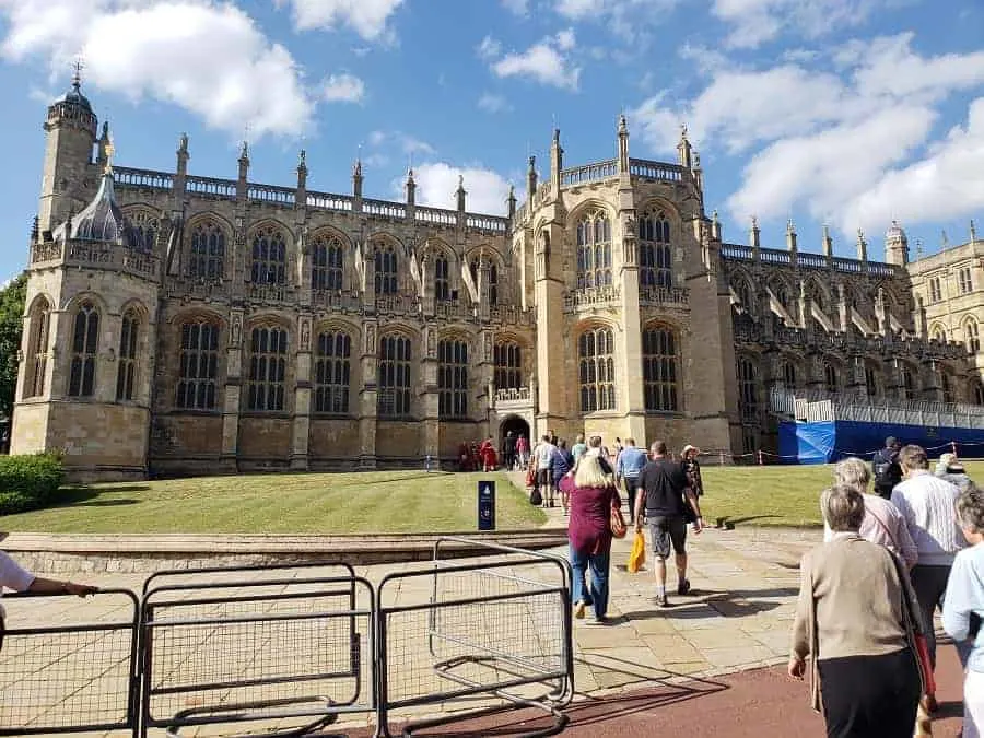 Visiting St. George's Chapel for Evensong