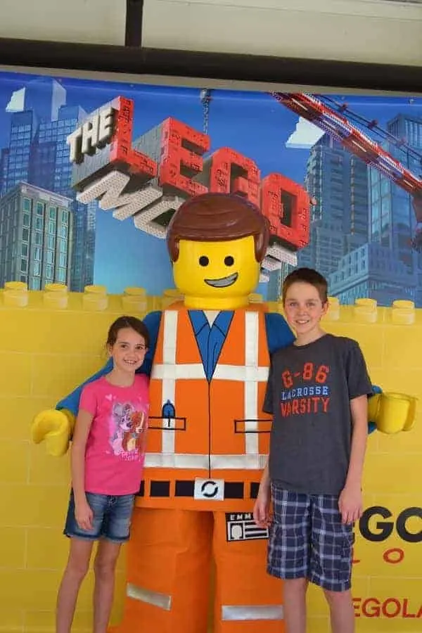 Meet Lego Movie Characters at legoland Florida