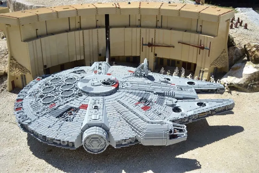 Star Wars Legos in Legoland