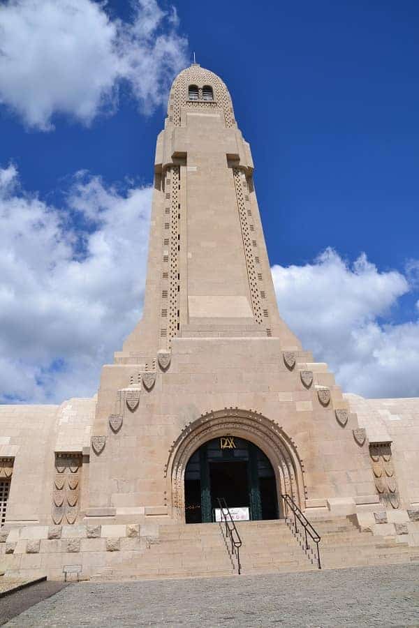 L'Ossuarie de Douamont in Verdun France