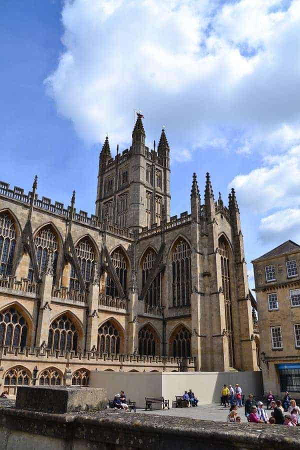 Back of Bath Abbey