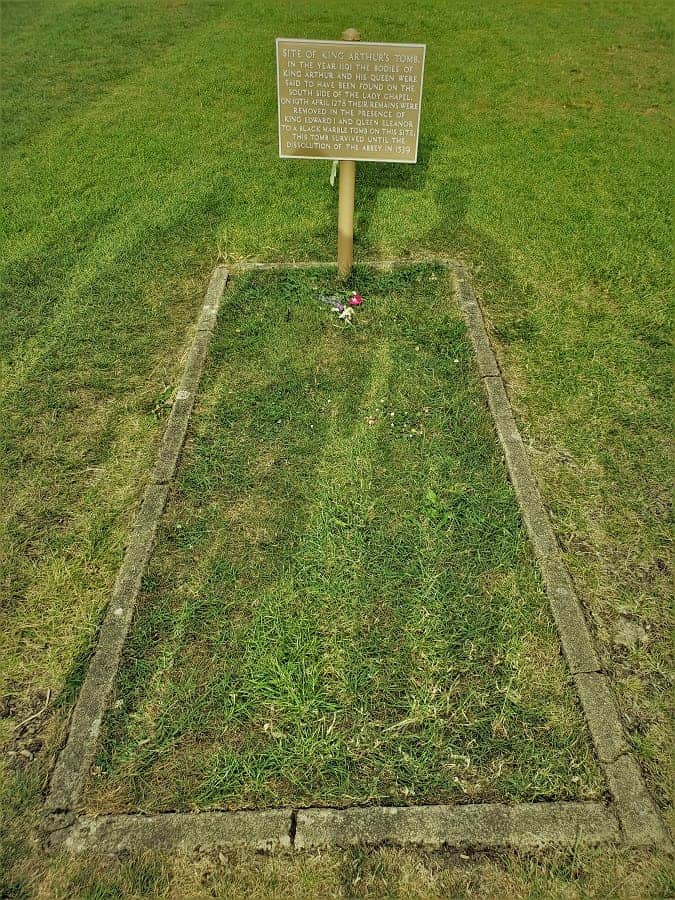 Site of Arthur's Grave in Glastonbury