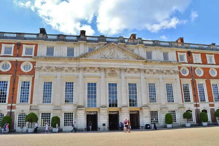 Back of Hampton Court Palace