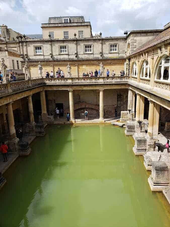 visiting bath for a day