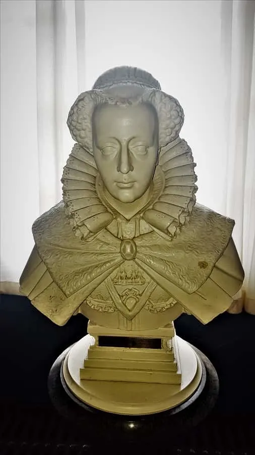 Bust of Mary Queen of Scots