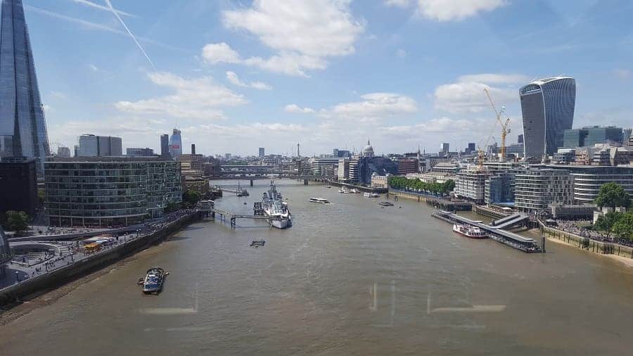 View from London Bridge