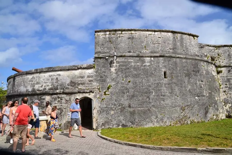 Fort Fincastle in the Bahamas