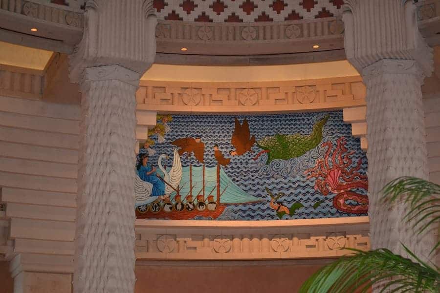 Mosaics in Atlantis Bahamas