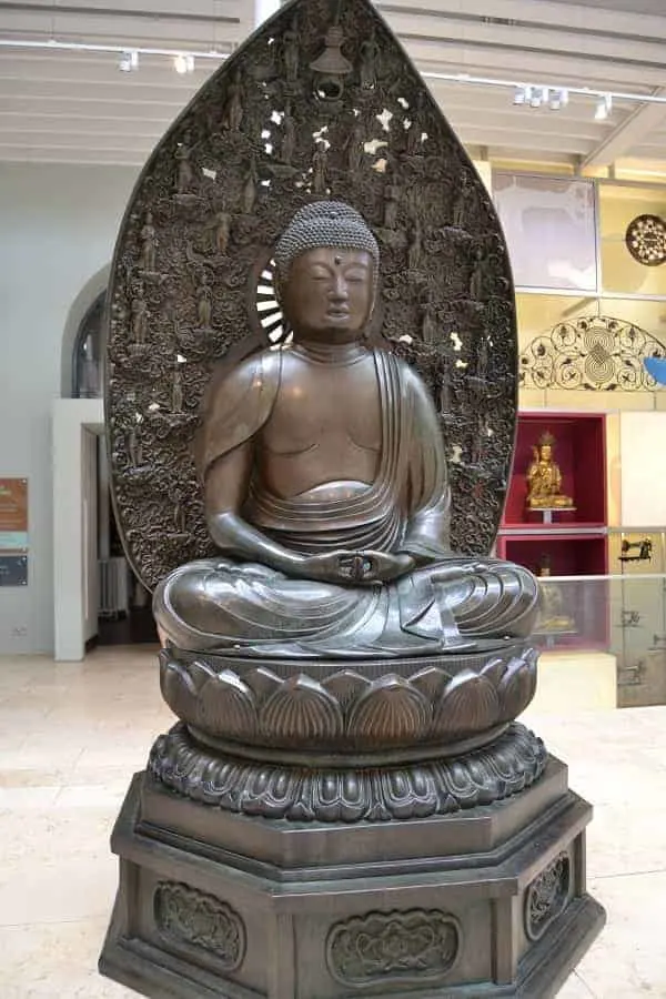 Religious Statues in the Scotland National Museum